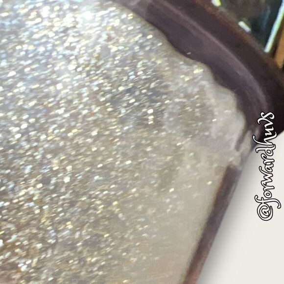 Gold Sparkly Starbucks Travel Mug – 24 Ounce With Replacement Straw - Picture 8 of 9